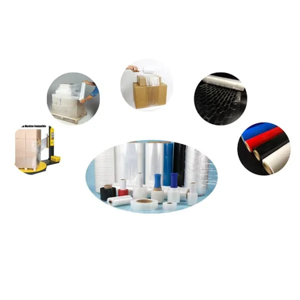 Black Stretch Wrap Roll