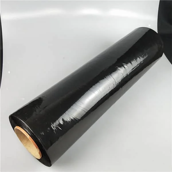 black stretch film for logistics packaging