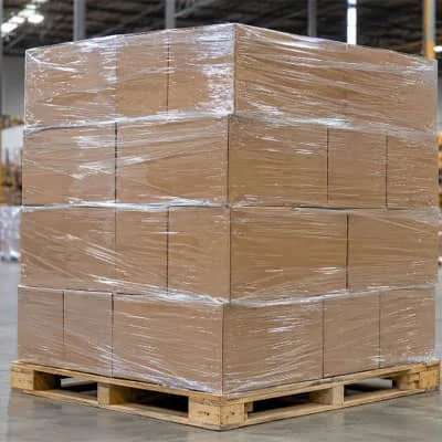 How much stretch film is needed per pallet calculation guide by JYE