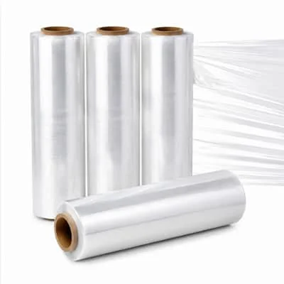Machine stretch film wrapping pallet packaging